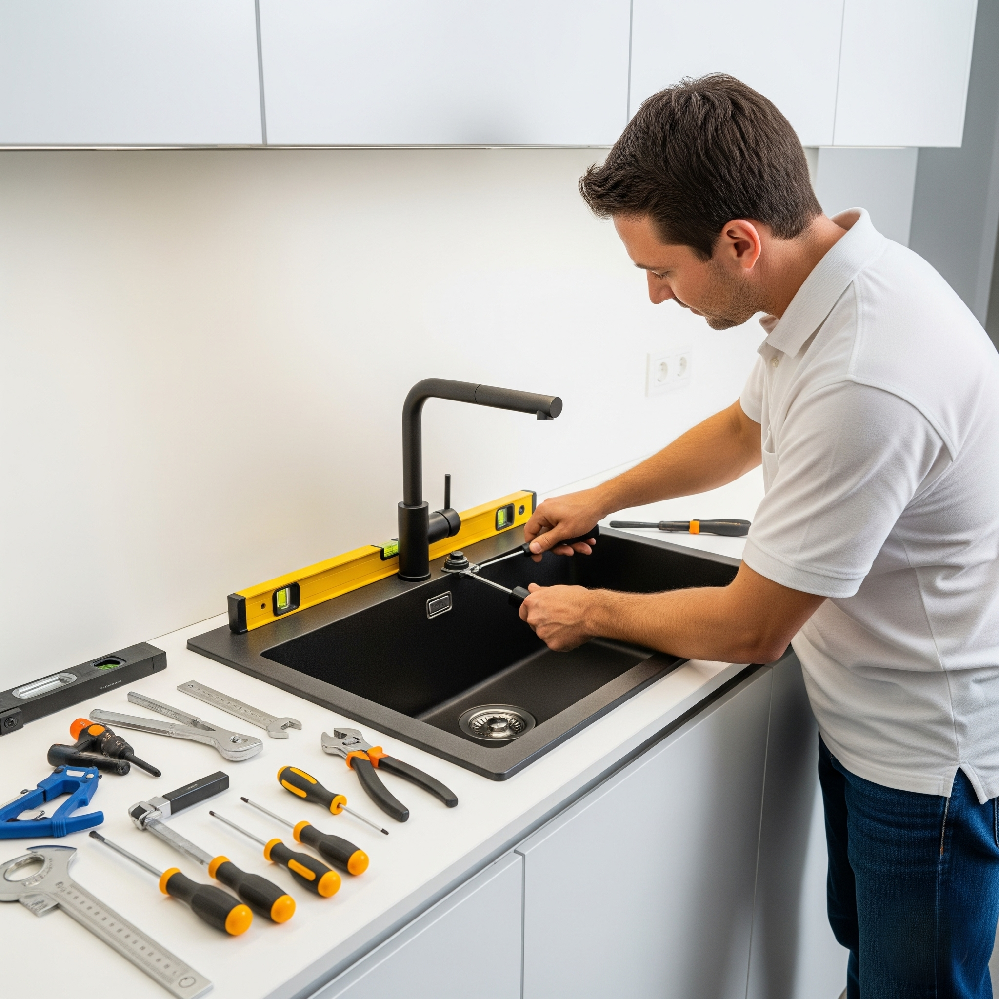 تمديد خطوط مياه والصرف المدفون